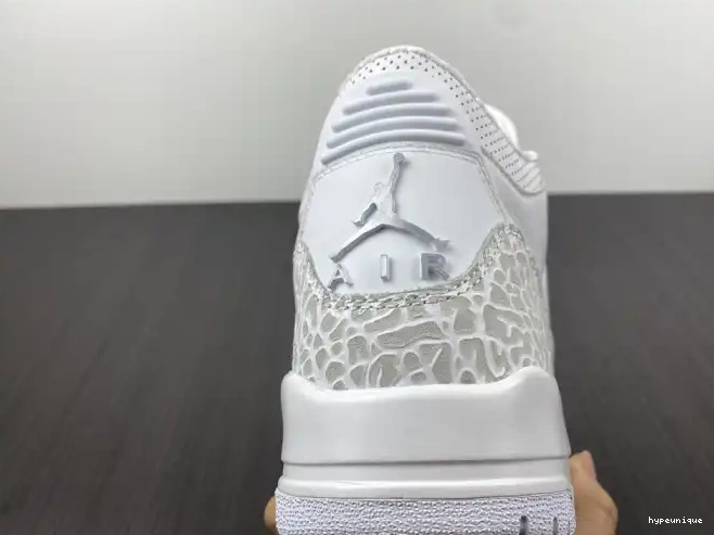 HYPE Air 'Triple 3 White' 429487-111 Retro PS Jordan 0512